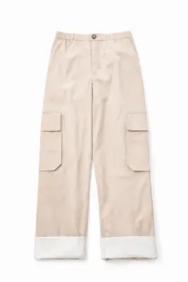 Le Pantalon Cargo Sabbia — photo 5