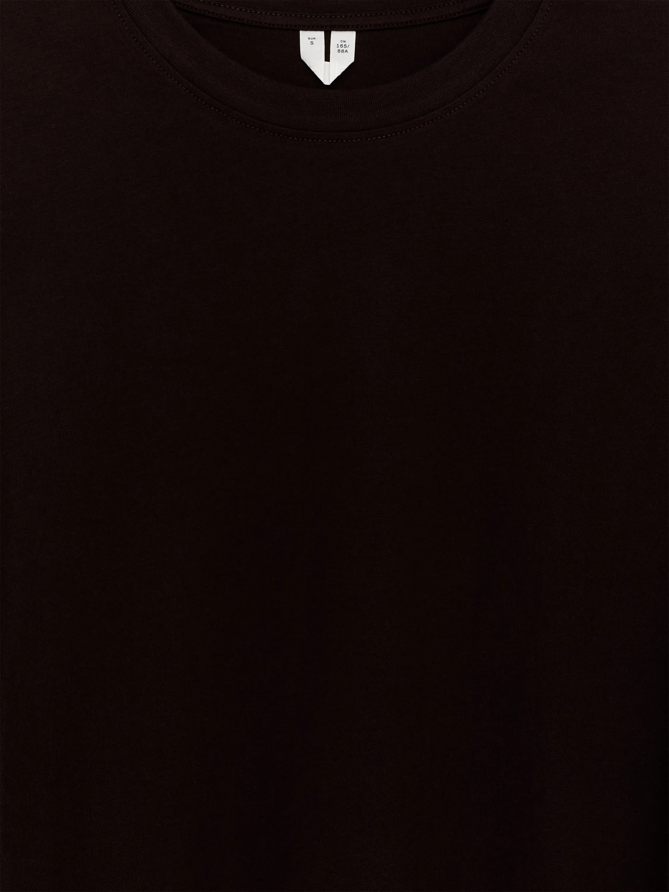 T-shirt signature à manches longues - Marron