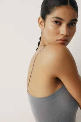 Body scintillant Seamless - Gris — photo 2