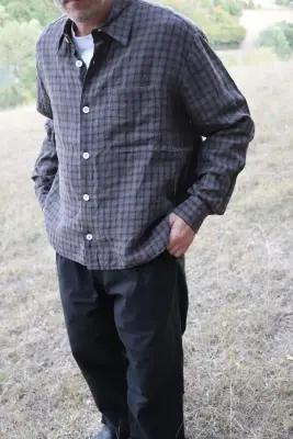 Conkers – FARMER SHIRT – DUSK — photo 3