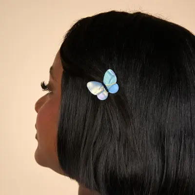 Barrette Papillon Lavande Coucou Suzette — photo 2