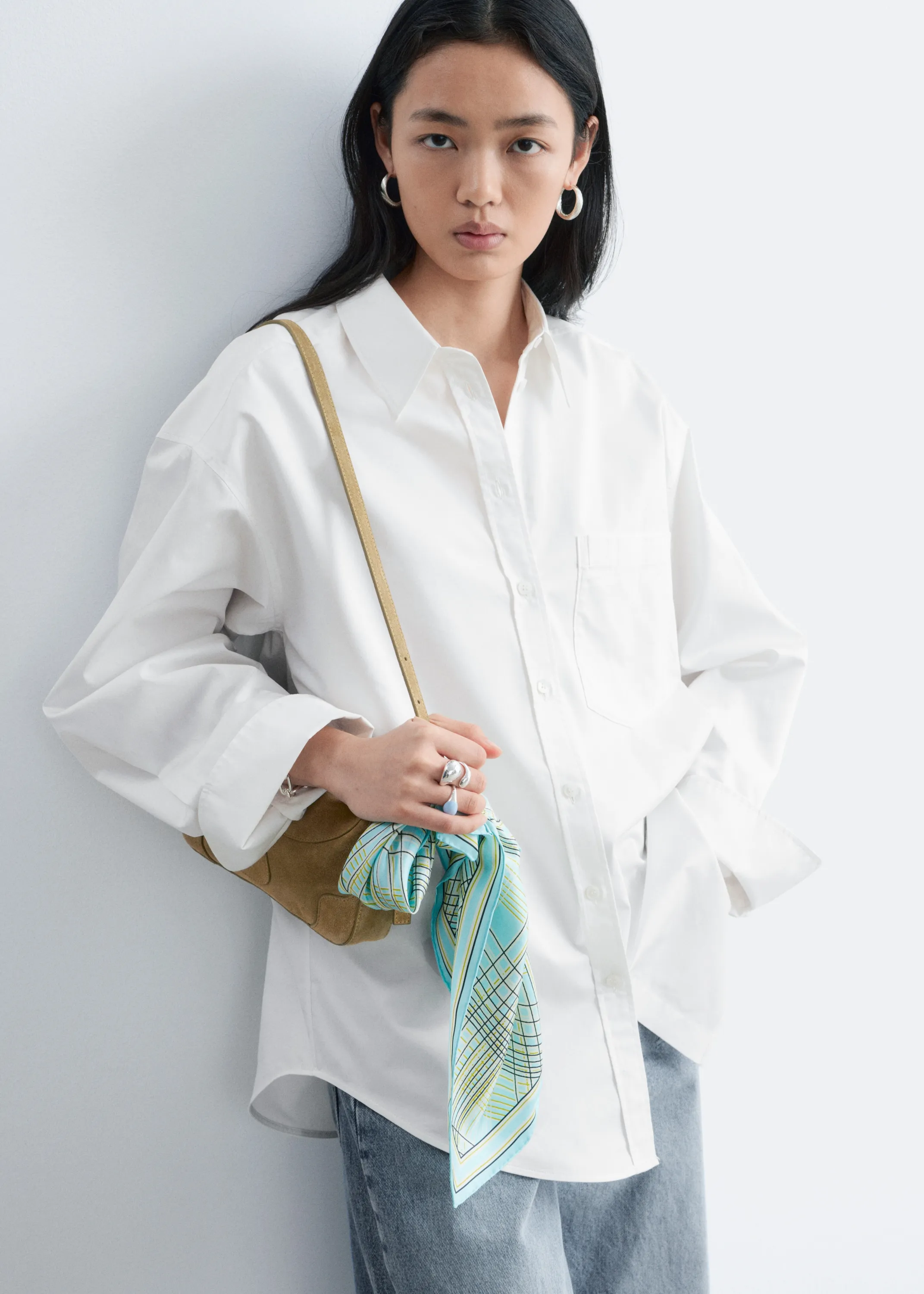 Chemise en coton - Blanc