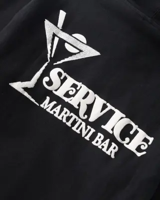 Martini Zipper Hoodie Black — photo 3