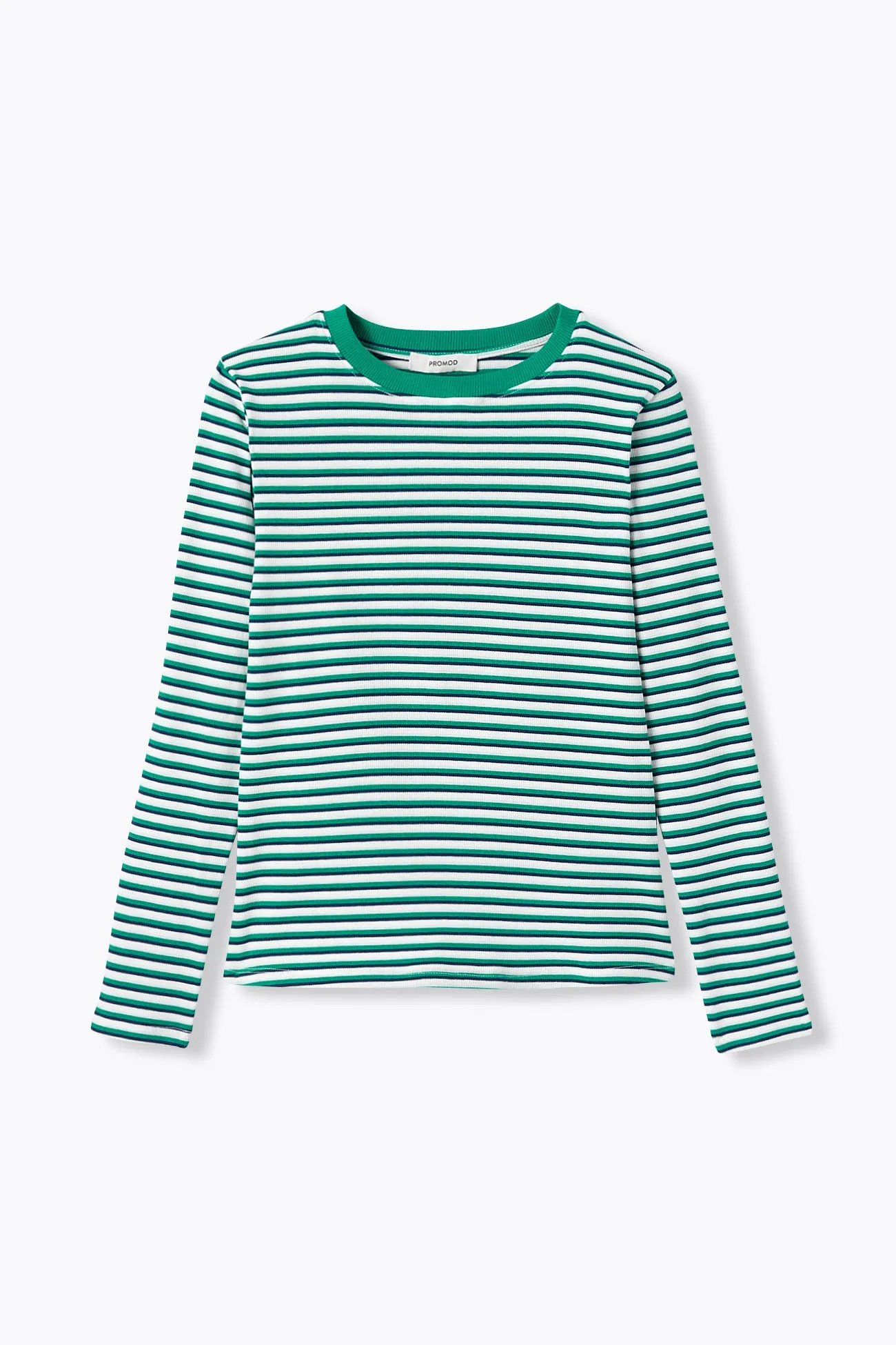 T-shirt rayé manches longues