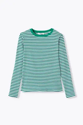 T-shirt rayé manches longues