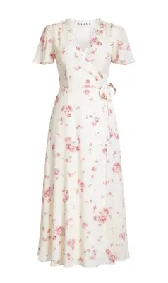 Arlette Wrap Dress - Peony print — photo 5