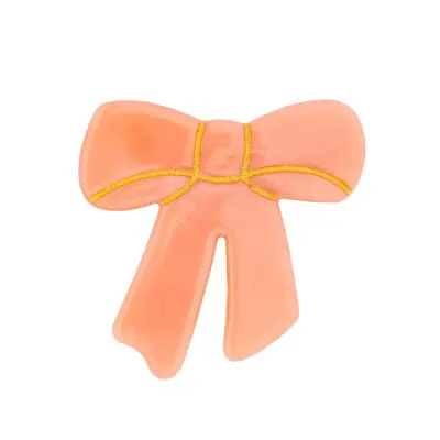 Barrette ruban rose Coucou Suzette — photo 3