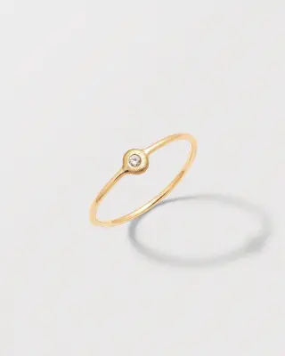 BAGUE DAUPHINE - Or jaune 18 carats — photo 3