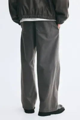Pantalon Carpenter Loose Fit - Gris foncé — photo 2