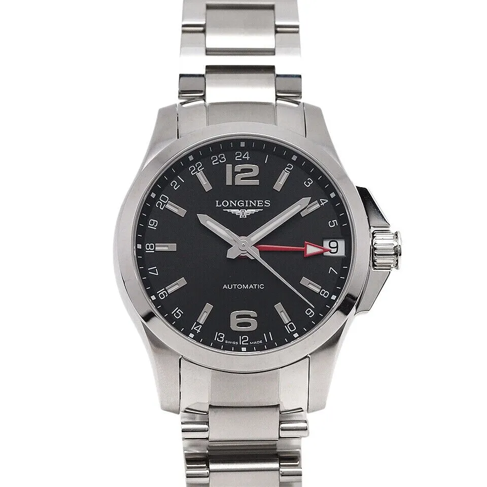 Montre conquest gmt auto 41mm