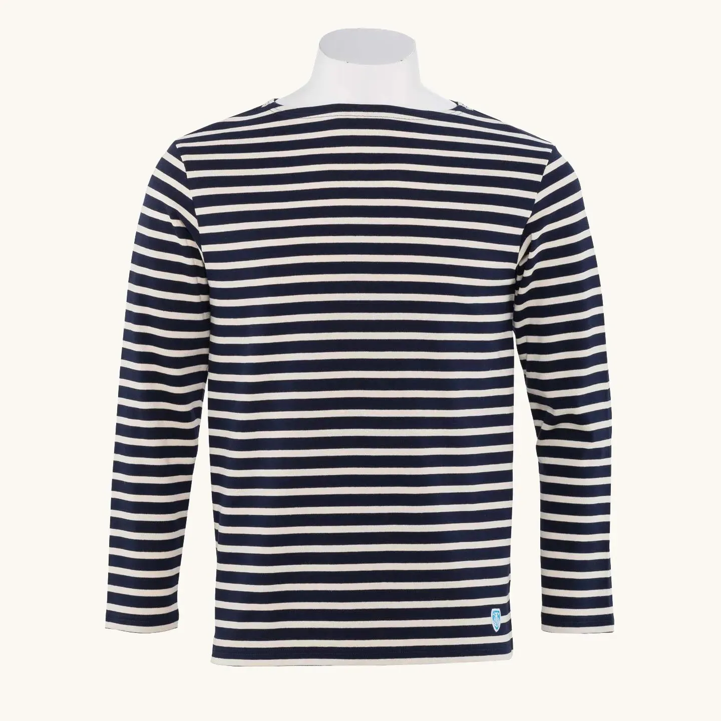 Marinière Marine / Écru, mixte
