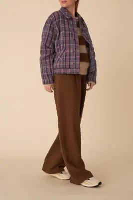 manteau neoma carreaux daisy — photo 3