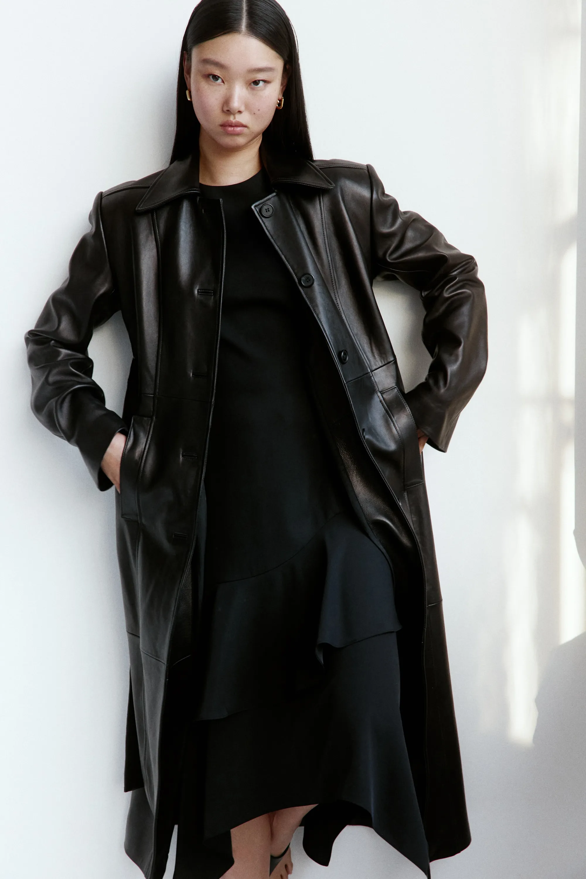 Robe asymétrique - Noir