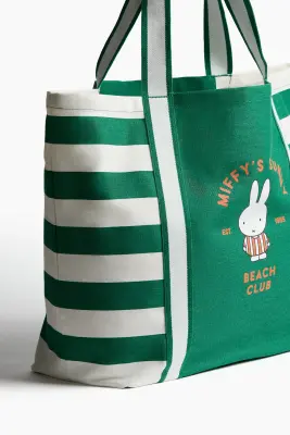 Sac de plage pour enfant avec motif imprimé - Vert/Miffy — photo 2