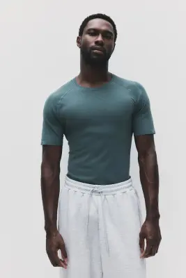 T-shirt de sport Muscle Fit DryMove™ - Vert ancien — photo 1