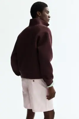 Short chino Relaxed Fit - Rose clair — photo 2