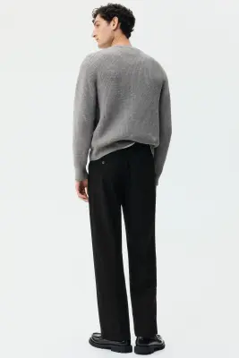 Pantalon Relaxed Fit - Noir — photo 3