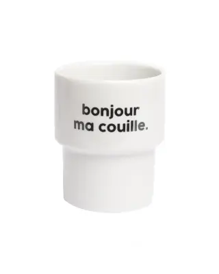 Gobelet Bonjour Ma Couille - Félicie Aussi — photo 1