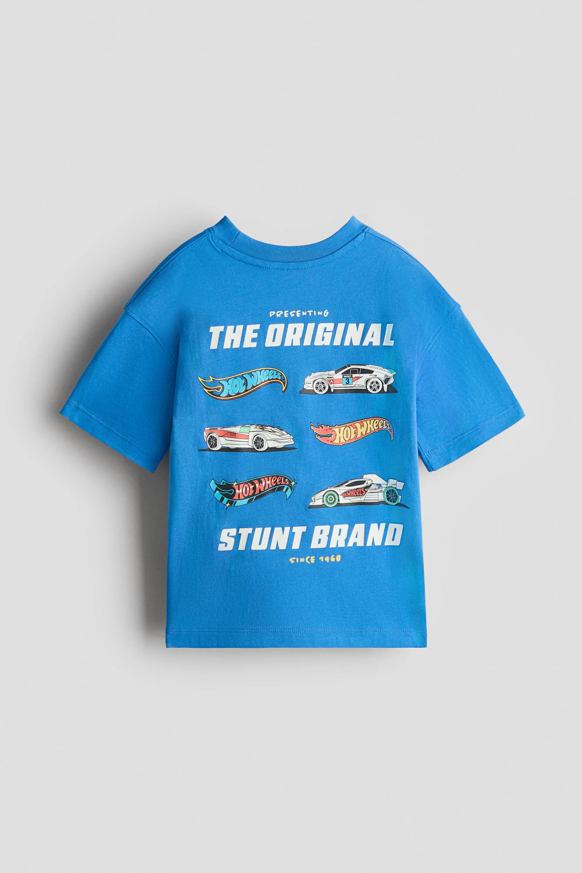 T-shirt oversize imprimé - Bleu vif/Hot Wheels