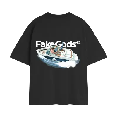 Fakegods Yacht Tee Dark Grey — photo 2
