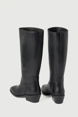 BOTTES BERGAM NOIR — photo 3