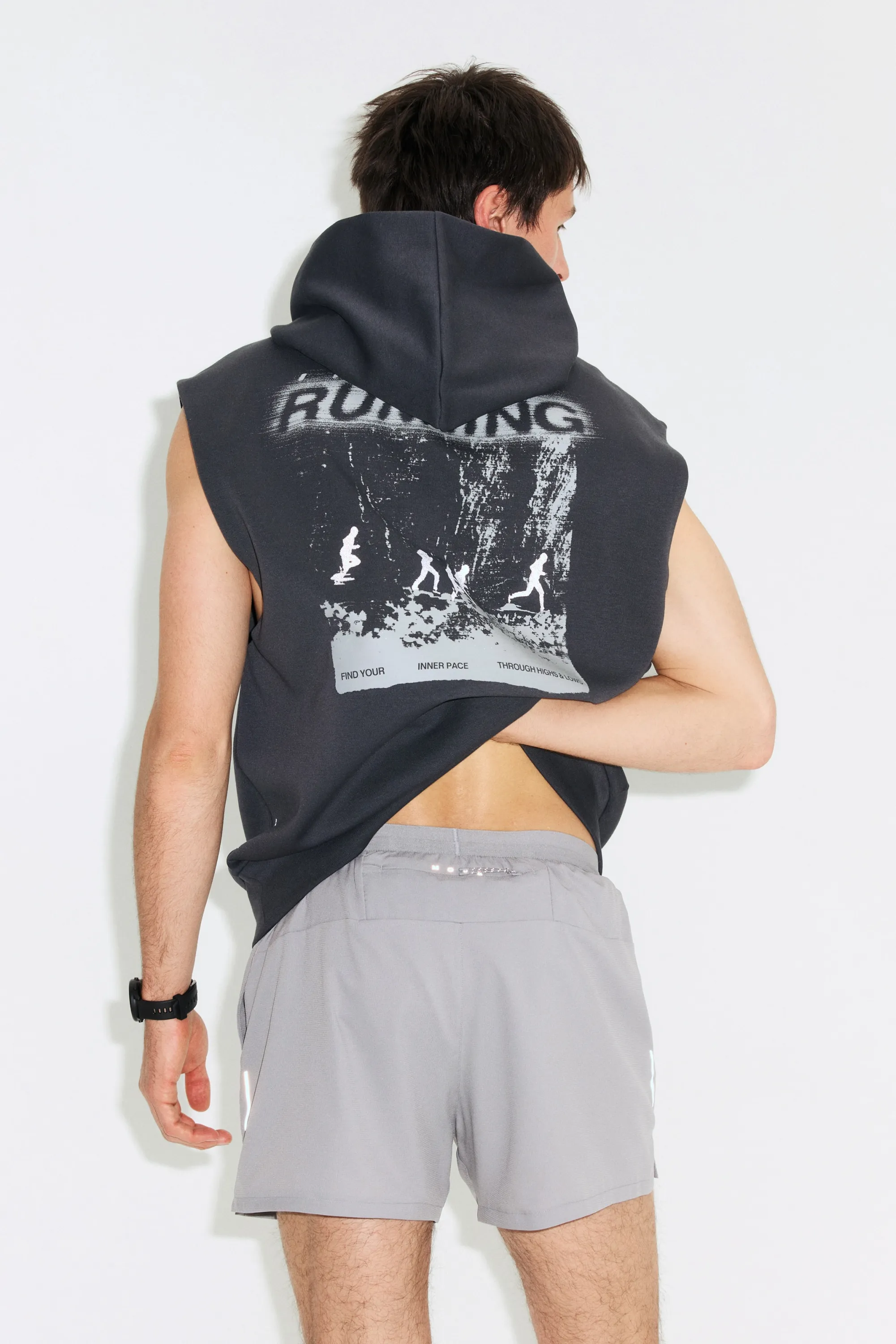Short de running Lightweight Quick Dry​ ​ - Gris clair