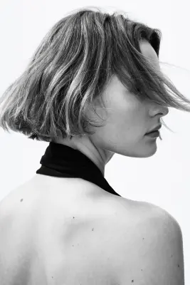 Top dos nu avec détail en métal - Noir — photo 3