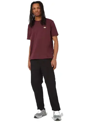 DICKIES MAPLETON TEE SHIRT Bordeaux — photo 4