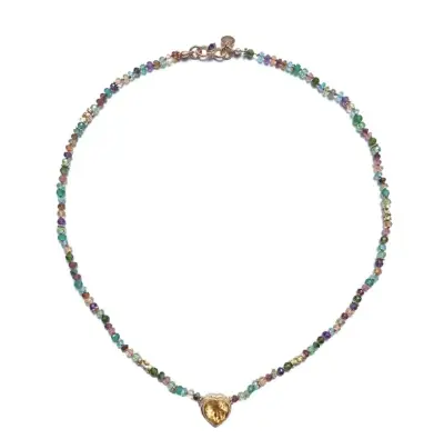 Nouveau ! ROOM SERVICE JEWELRY Collier AMOUR Coeur — photo 4