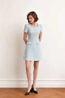 Dina Tweed Dress — photo 1