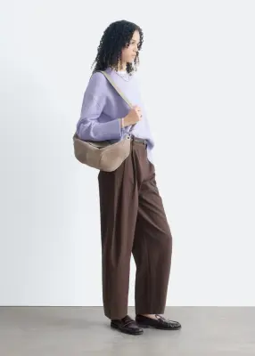 Pull décontracté en maille - Lilas — photo 4
