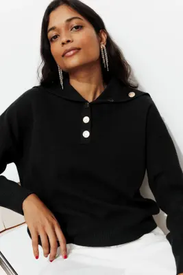 Pull à col marin Femme — photo 2