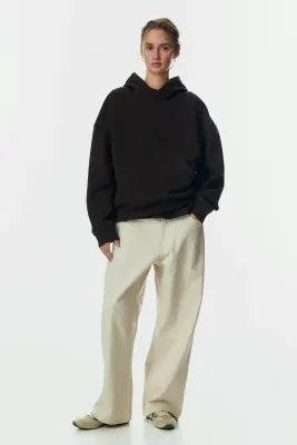 Hoodie - Marron foncé — photo 1
