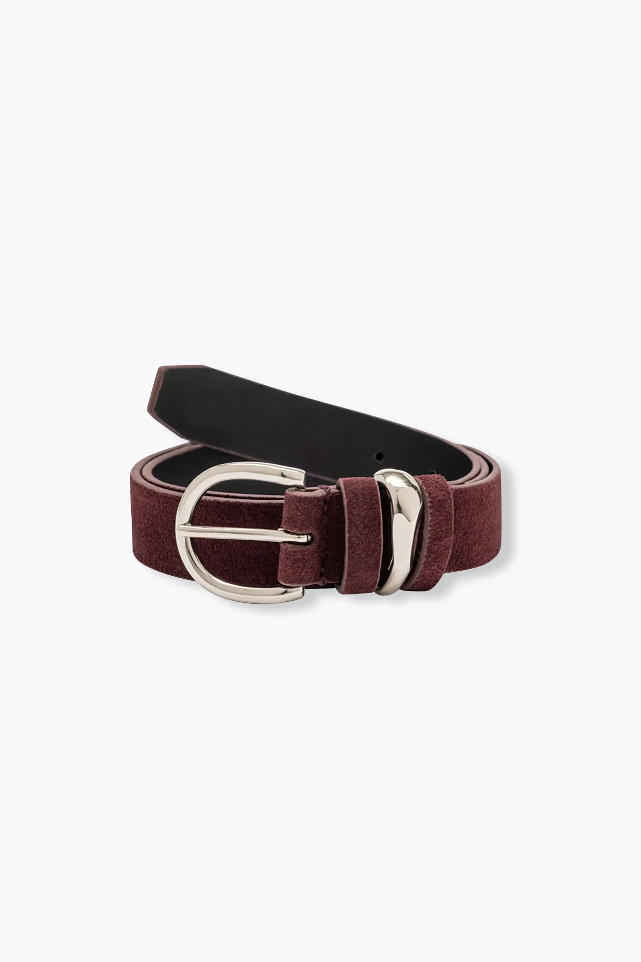 Ceinture en cuir suédé Femme