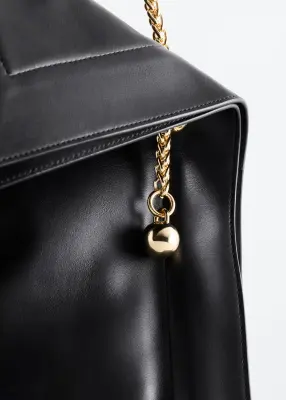 Sac porté épaule ample - Noir — photo 2