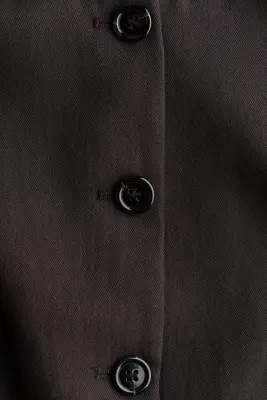 Gilet sans manches - Marron foncé — photo 5