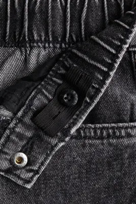 Relaxed Tapered Fit Jeans - Gris foncé — photo 2