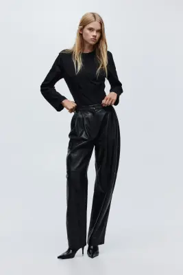 Body avec taille marquée - Noir — photo 1