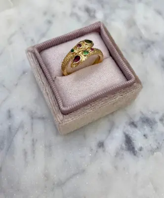 Nouveau ! ROOM SERVICE JEWELRY Bague Angitia Tourmaline — photo 4