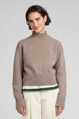 Pull Ariana taupe — photo 1