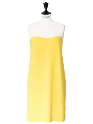 Robe bustier jaune soleil Px boutique 350€ Taille XS — photo 1