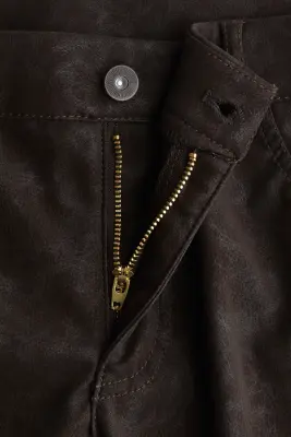 Pantalon évasé - Marron foncé — photo 5