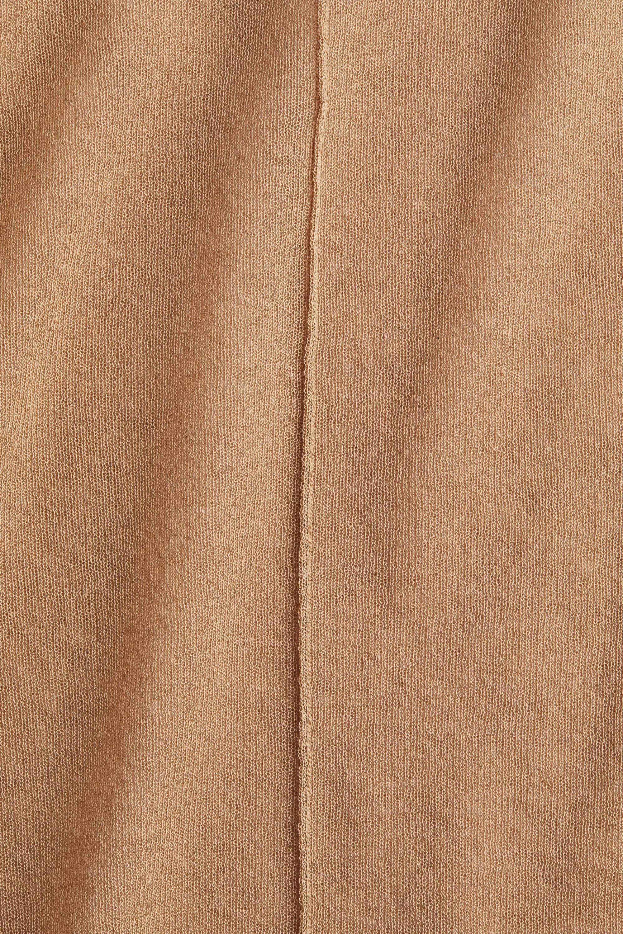 Top en maille vaporeuse - Beige