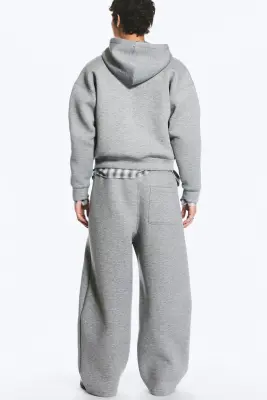 Pantalon de jogging en scuba Cody - Gris chiné — photo 4