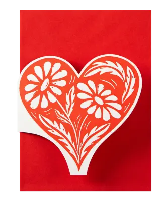 Carte décorative Botanical Heart – Archivist Gallery — photo 1