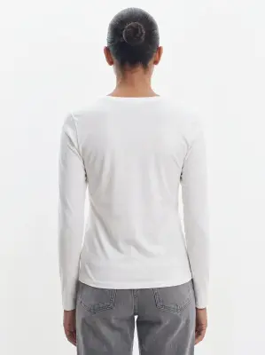 T-shirt en viscose et élasthanne — photo 2