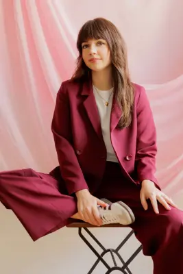 Pantalon Lucy - cerise — photo 3