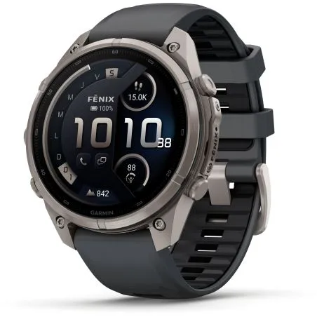 Garmin Fenix 9 Pro InReach amoled 47mm Sapphire Titane bracelet graphite/noir 010-04336-21