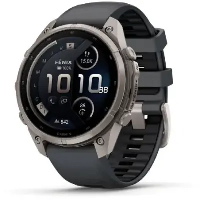 Garmin Fenix 9 Pro InReach amoled 47mm Sapphire Titane bracelet graphite/noir 010-04336-21 — photo 1