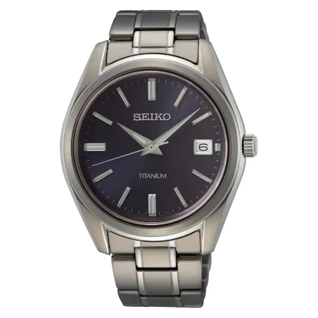 Montre Seiko Classique Quartz en titane pour Homme SUR373P1
